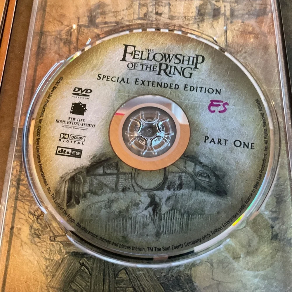 DVD - The Fellowship of the Ring By J.R.R.Tolkien. V17
